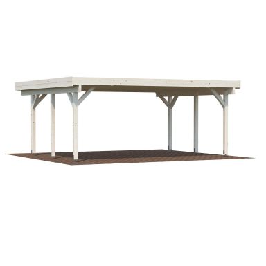 Palmako Karl Carport 30,7 m²/inv. 20,6 m², impr. natur