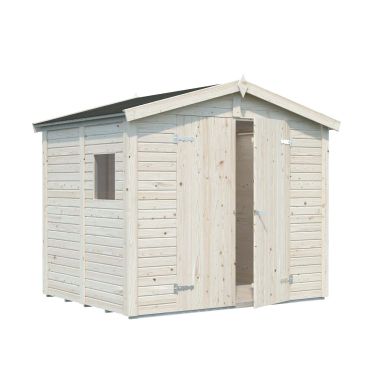 Palmako Dan Förråd 4,6 m²/inv. 4,5 m², impr. natur