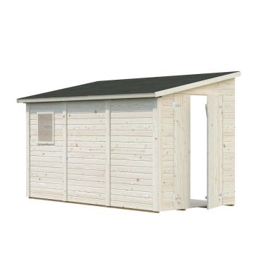 Palmako Mia Förråd 5,5 m²/inv. 5,2 m², impr. natur