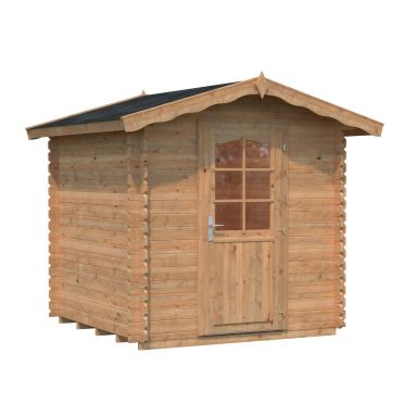 Palmako Vivian Stuga 4 m²/inv. 3,8 m², brun impregnerad