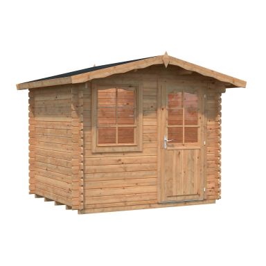 Palmako Emma Stuga 4,8 m²/inv. 4,6 m², brun impregnerad