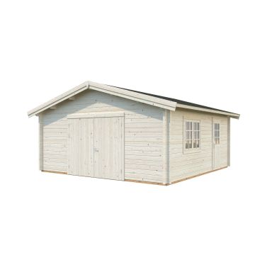 Palmako Roger Garage 29,2 m²/inv. 27,7 m², med port, impr. natur