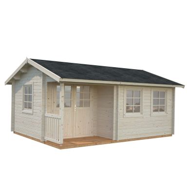 Palmako Susanna Stuga 19,4 m²/inv. 16,4 m², impr. natur