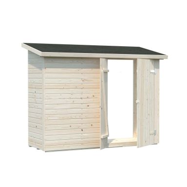 Palmako Leif Förråd 2,3 m²/inv. 2,2 m², impr. natur