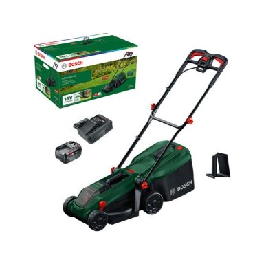 Bosch DIY ROTAK 18V-32 Plæneklipper med batteri og oplader