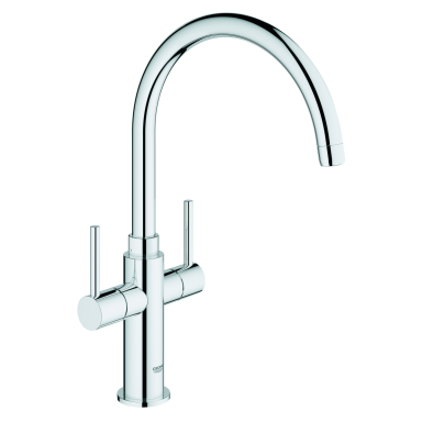 Grohe Ambi Cosmopolitan Köksblandare hög pip, tvågrepp
