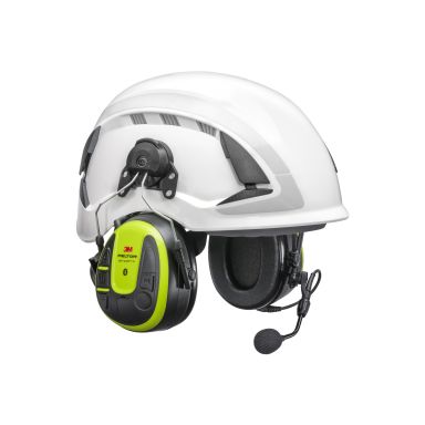 3M Peltor WS Alert X+ Kuulosuojaimet Bluetooth & mobiilisovellus, suojakypäräkiinnitys