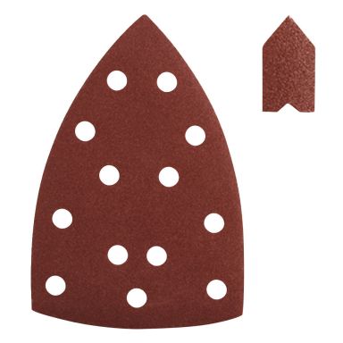 Ryobi SPS20A Slippapper hörn-/detaljslip, 20 delar