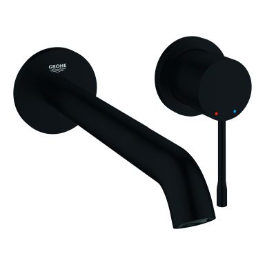 Grohe Essence 199672431 Tvättställsblandare 2-hålsarmatur, L-Size, mattsvart