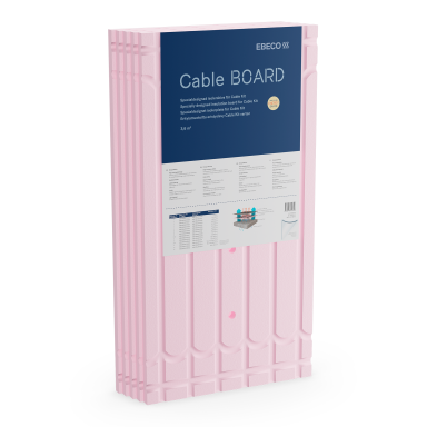 Ebeco Cable Board Isoleringsplade 5-pak
