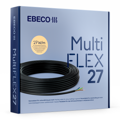 Ebeco MultiFlex 27 Lämpökaapeli 27 W/m