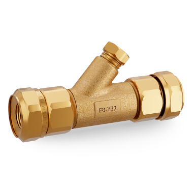 Ebeco EB-Y32 Y-koppling med trycknippel och packning