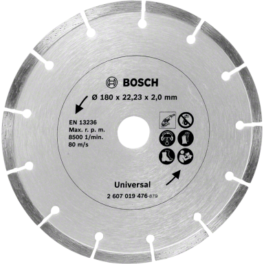 Bosch 2607019476 Diamantskæreskive 180 mm