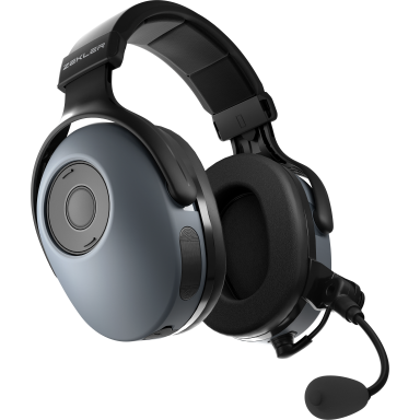 Zekler NEO 45 Hörselskydd med premiumljud, bommikrofon, Bluetooth