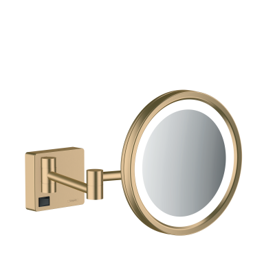 Hansgrohe AddStoris Rakspejl med LED-lys, 217 mm
