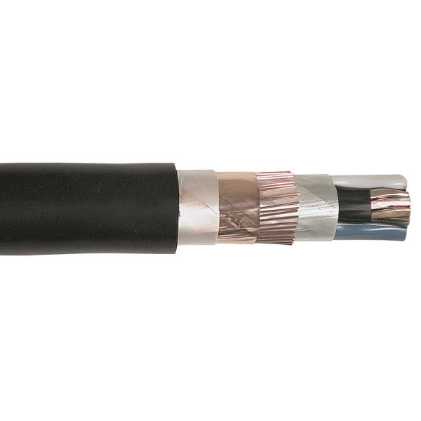 Jordkabel Nexans 15133398-201-00 FXQJ, 1 kV 4x6/6 mm², 1 m