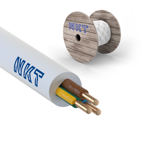 Asennuskaapeli NKT EXQ XTRA 3G1,5 mm², 300/500 V 500 m, rumpu