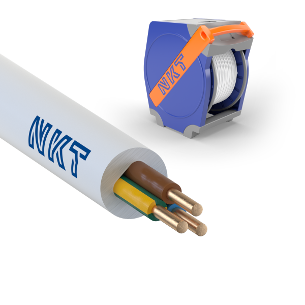 Asennuskaapeli NKT EXQ XTRA 3G1,5 mm², 300/500 V 500 m, qaddy