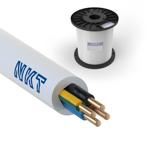 Asennuskaapeli NKT EXQ XTRA 4G1,5 mm², 300/500 V 300 m, rulla