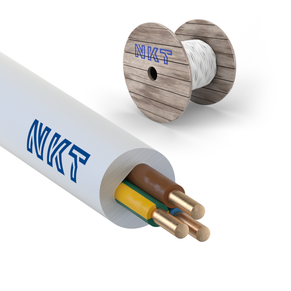 Asennuskaapeli NKT EXQ XTRA 3G2,5 mm², 300/500 V 500 m, rumpu