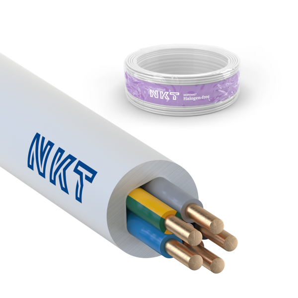 Installasjonskabel NKT EXQ XTRA 5G 2,5 mm², 300/500 V 50 m, ring