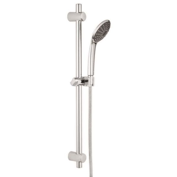 Brusesæt Grohe Vitalio Joy Ø 110 mm, 1-bjælke, krom, 1,75 m slange 