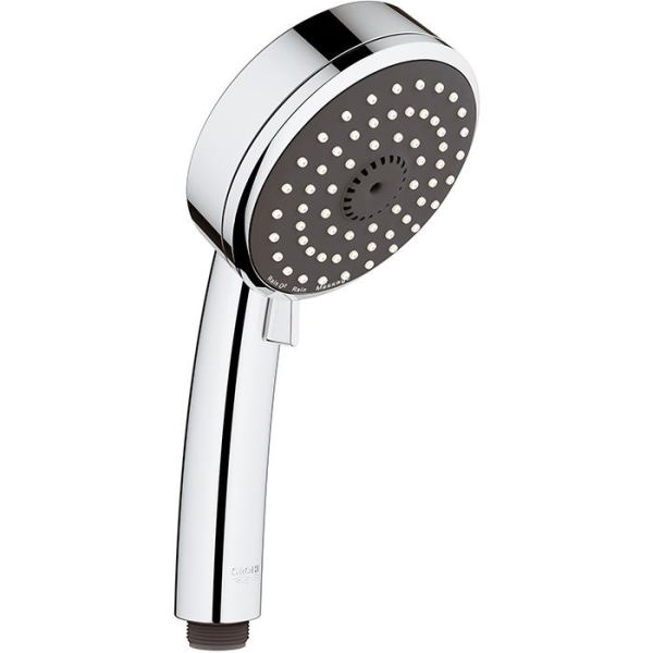 Håndbruser Grohe Vitalioflex Comfort Ø 100 mm, 3-bjælke, krom 