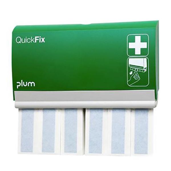 Plåsterdispenser Plum QuickFix Detectable Long inkl. 60 plåster 