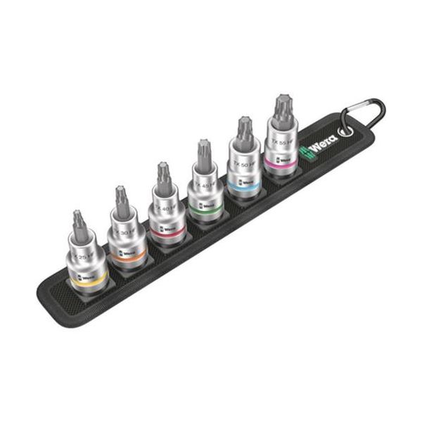 Topnøglesæt Wera Zyklop C 3 Torx, 1/2" 