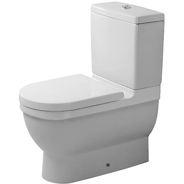 WC-underdel Duravit Starck 3 exkl. cistern och sits 