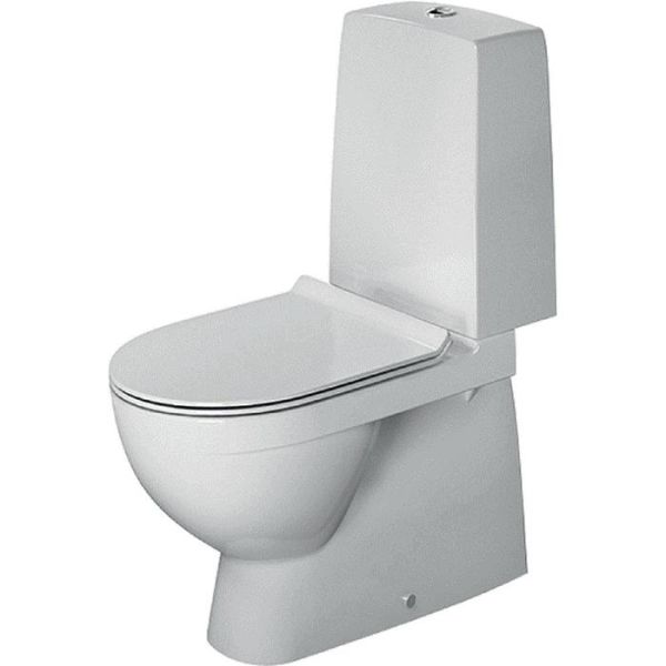 WC-stol Duravit DuraStyle golv, exkl. sits 