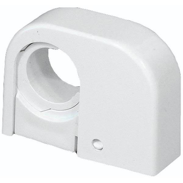 Rørbøjle Purus Purusklämman enkel, 22-28 mm, hvid 