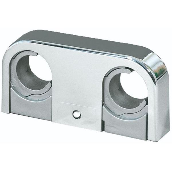 Rørbøjle Purus Purusklämman Dobbelt, 22-28 mm, krom 
