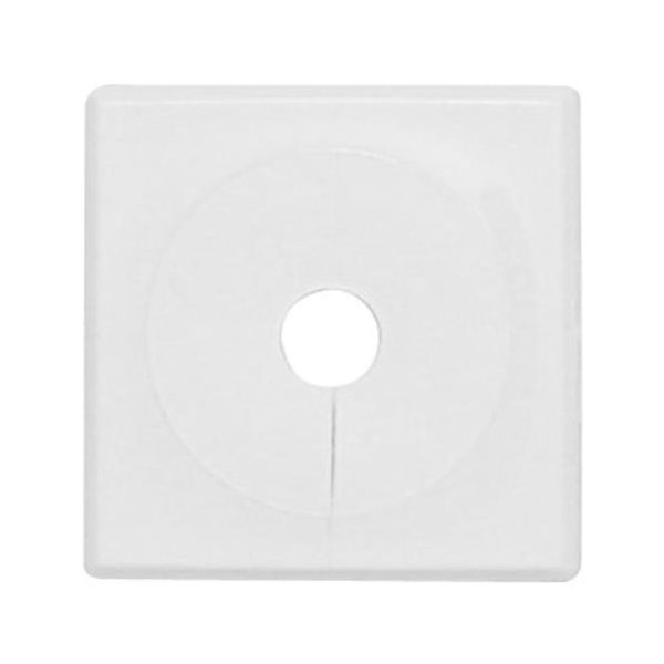 Dækroset Faluplast 51440 delelig, 12-16 mm Enkel, hvid
