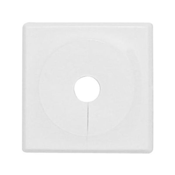 Dækroset Faluplast 51440 delelig, 12-16 mm Enkel, hvid