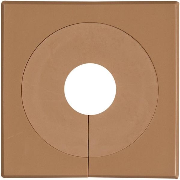 Dækroset Faluplast 51429 delelig, 18-28 mm Enkel, brun
