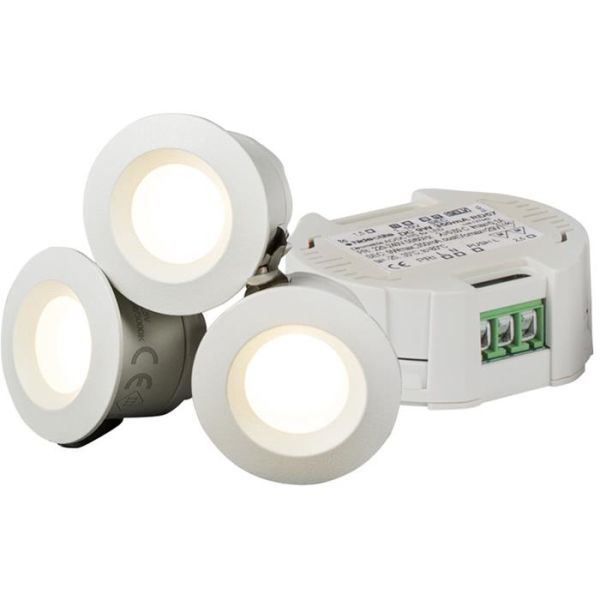 Downlightkit Hide-a-Lite Core Smart 45°, hvit, 3000 K 