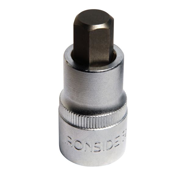 Bits toppe Ironside 116397 Hex 1/2", 55 mm Bredde: 7 mm