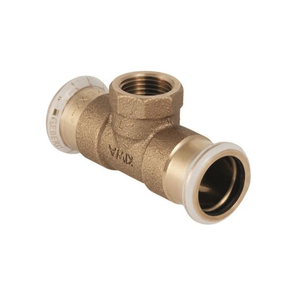 T-stykke Geberit 1767442 indvendig gevind, afsked 28 x 15 x 28 mm