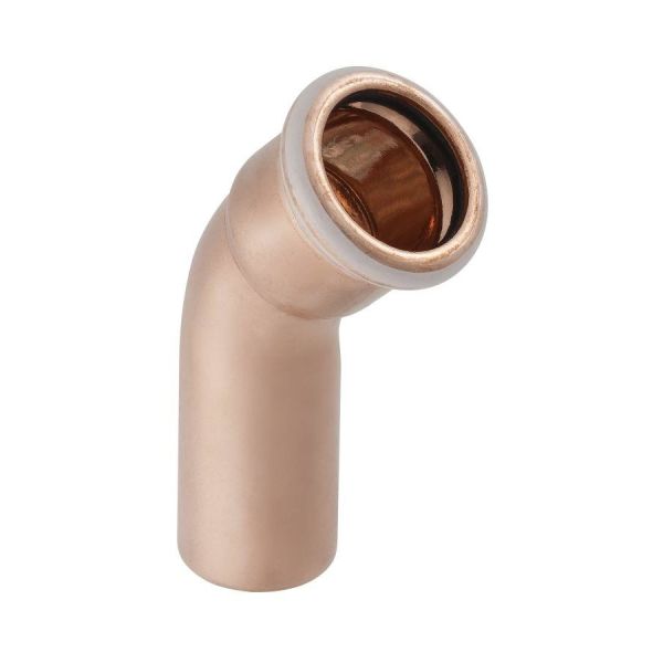 Bøjning Geberit 1768155 45°, 1 ærme 12 x 12 mm