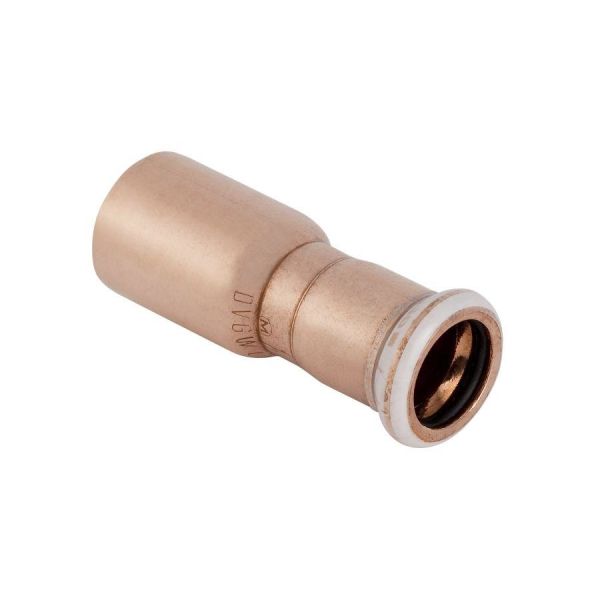 Reduktion Geberit 1766514 Tryk på ærme x glat ende 76,1 x 54 mm