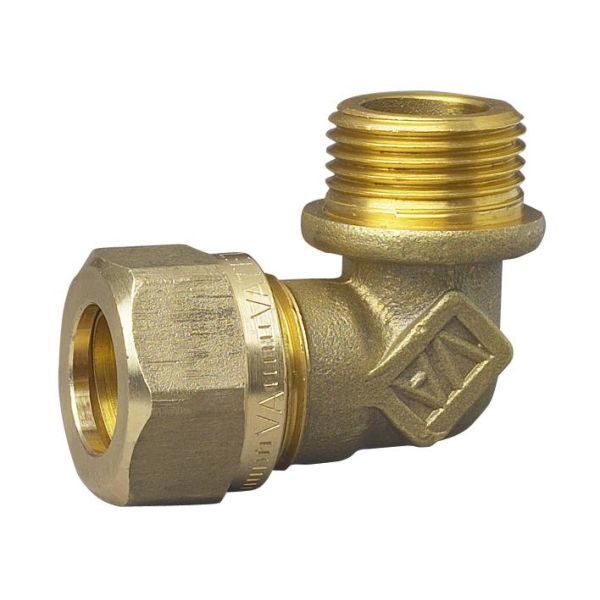 Puserrus-/kierreliitin Gustavsberg FG0351838 90° 35xG32