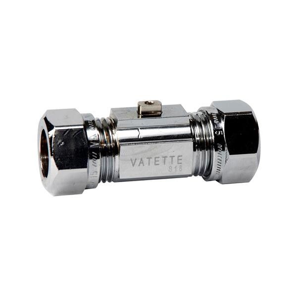 Kuleventil Gustavsberg FG0710503 for rørdyse 15x10 mm 15x10 mm