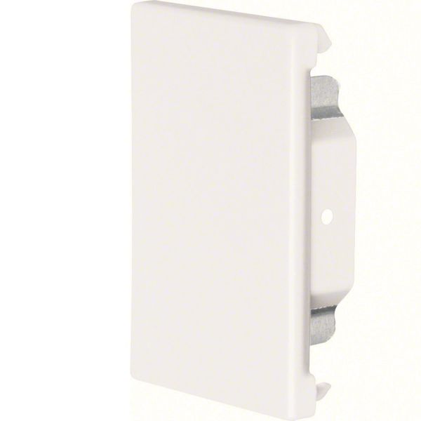 Endestykke Hager BRS6513069010 til kanal BRS, 130 mm 
