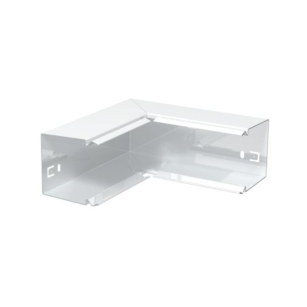 Sisäkulma Obo Bettermann 6249612 sähkösinkitty, valkoinen 60 x 60 mm