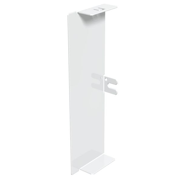 Endestykke Obo Bettermann 6249833 hvit stålplate 60 x 200 mm