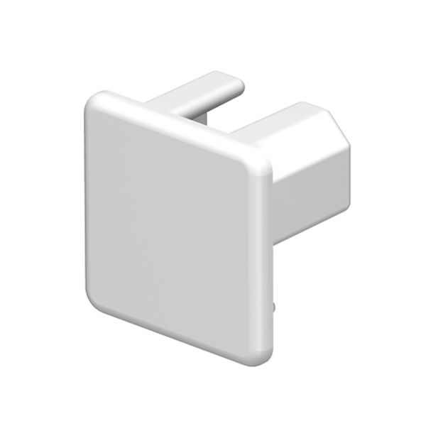 Endestykke Obo Bettermann 6175546 halogenfri, hvit 30 x 15 mm
