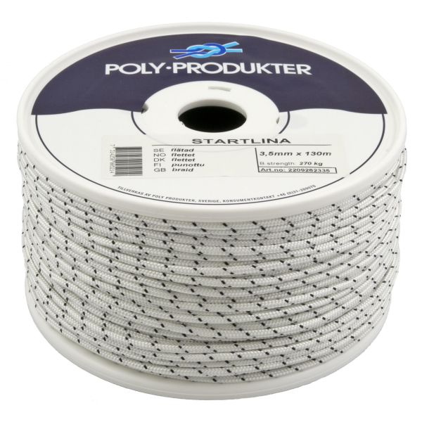 Startlinje Poly-Produkter 2209282340 Rundfletet, 130 m 
