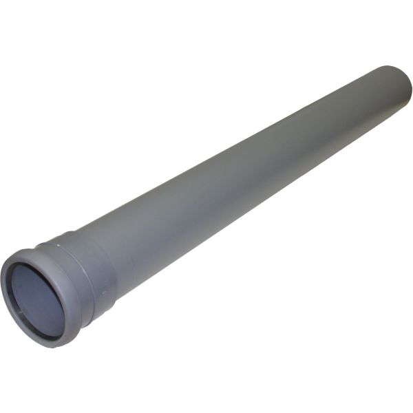 Afløbsrør Pipelife 070063 med 1 ærme 110 x 1000 mm
