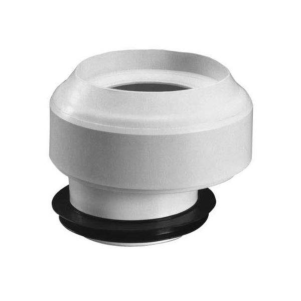 Toilet tilslutning Purus 2910406 0-13 mm, excentrisk 